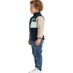 Didriksons Anten, fleecejakke, junior, mørkeblå