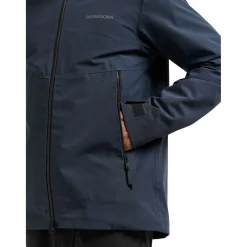 Didriksons Biak, regnjakke, herre, sleepy blue