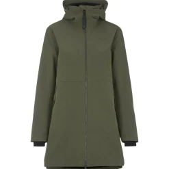 Didriksons Elena, parka, dame, mørkegrøn