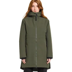 Didriksons Elena, parka, dame, mørkegrøn