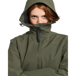Didriksons Elena, parka, dame, mørkegrøn