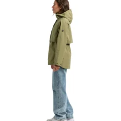 Didriksons Elsa, regnjakke, dame, olive green