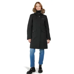 Didriksons Erika, parka, dame, sort