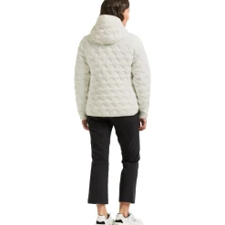Didriksons Evelyn, fiberdunjakke, dame, white foam