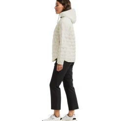Didriksons Evelyn, fiberdunjakke, dame, white foam