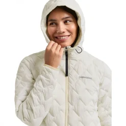 Didriksons Evelyn, fiberdunjakke, dame, white foam
