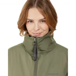 Didriksons Fabiola, parka, dame, mørkegrøn