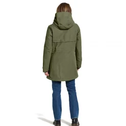 Didriksons Frida, parka, dame, mørkegrøn