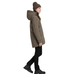 Didriksons Frida, parka, dame, brun