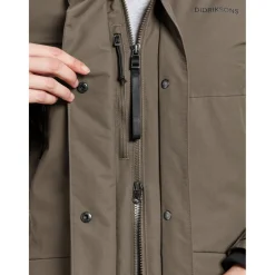Didriksons Frida, parka, dame, brun