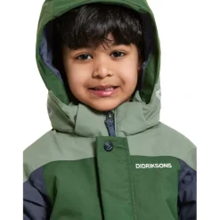 Didriksons Idre/Neptun skisæt, junior, mørkegrøn