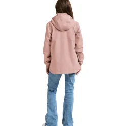Didriksons Meliss, regnjakke, junior, lyserød