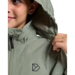 Didriksons Meliss/Penta regnsæt, junior, lysegrøn/sort