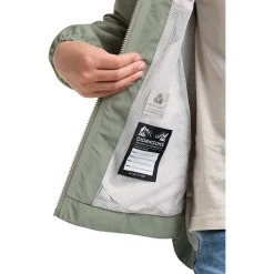 Didriksons Meliss/Penta regnsæt, junior, lysegrøn/sort