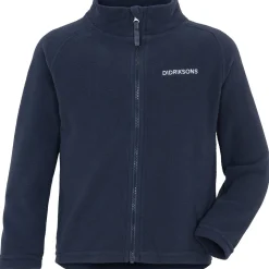 Didriksons Monte, fleecejakke, junior, navy