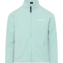 Didriksons Monte, fleecejakke, junior, mint