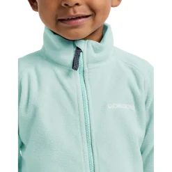 Didriksons Monte, fleecejakke, junior, mint