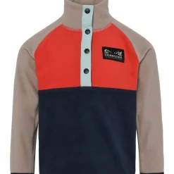 Didriksons Monte, fleecetrøje, junior, orange