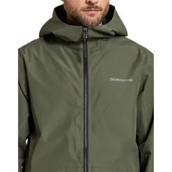 Didriksons Nordic, regnjakke, herre, mørkegrøn