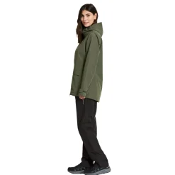 Didriksons Nordic, regnjakke, dame, mørkegrøn
