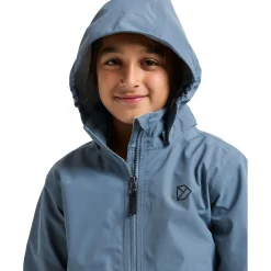 Didriksons Piko, regnjakke, junior, blå