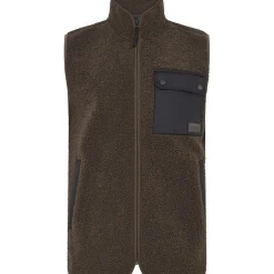 Didriksons Rasmus, fleecevest, herre, dark mocha