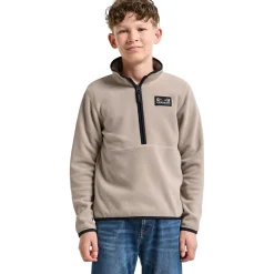 Didriksons Rubi, fleecetrøje, junior, beige