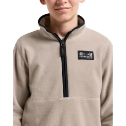 Didriksons Rubi, fleecetrøje, junior, beige