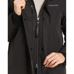 Didriksons Selina, parka, dame, sort