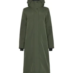 Didriksons Selina, parka, dame, mørkegrøn