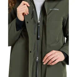 Didriksons Selina, parka, dame, mørkegrøn