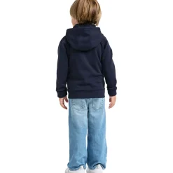 Didriksons Siljan, hoodie, junior, navy