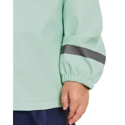 Didriksons Slaskeman, regnsæt, junior, mint/mørkeblå