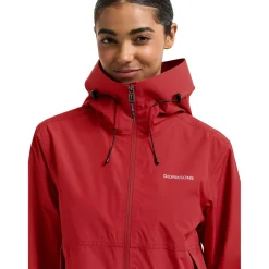 Didriksons Tilde, regnjakke, dame, spring red