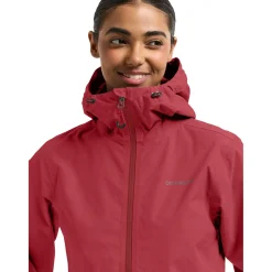 Didriksons Varja, regnjakke, dame, spring red