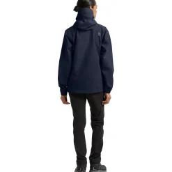 Didriksons Varja, regnjakke, dame, dark night blue