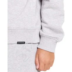 Didriksons Ven, hoodie, junior, lysegrå