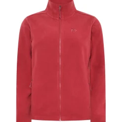 Didriksons Viona, fleecejakke, dame, spring red