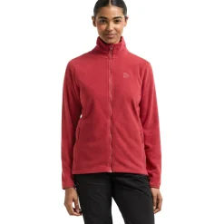 Didriksons Viona, fleecejakke, dame, spring red