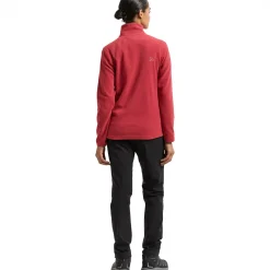 Didriksons Viona, fleecejakke, dame, spring red
