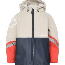 Didriksons Waterman, regnsæt, junior, beige/mørkeblå