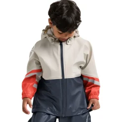 Didriksons Waterman, regnsæt, junior, beige/mørkeblå