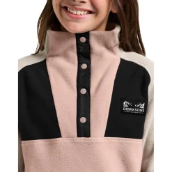 Didriksons Yokto, fleectrøje, junior, lyserød