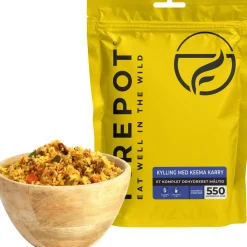 Firepot Kylling med Keema Karry, frysetørret mad, Reg