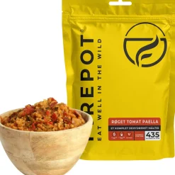 Firepot Røget Tomat Paella, frysetørret mad, Reg