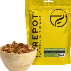 Firepot Vegansk Orzo Bolognese, frysetørret mad, Reg