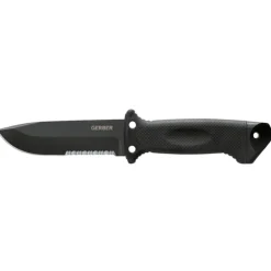 Gerber LMF II Infantry, kniv, sort