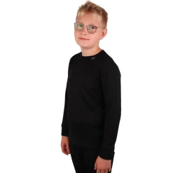 Helios Essential skiundertøj + 2 par Accezzi merino skistrømper, sort, junior