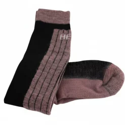 Helios Merino One 60, skistrømper, 2 par, pink