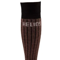 Helios Merino One 60, skistrømper, 2 par, brun